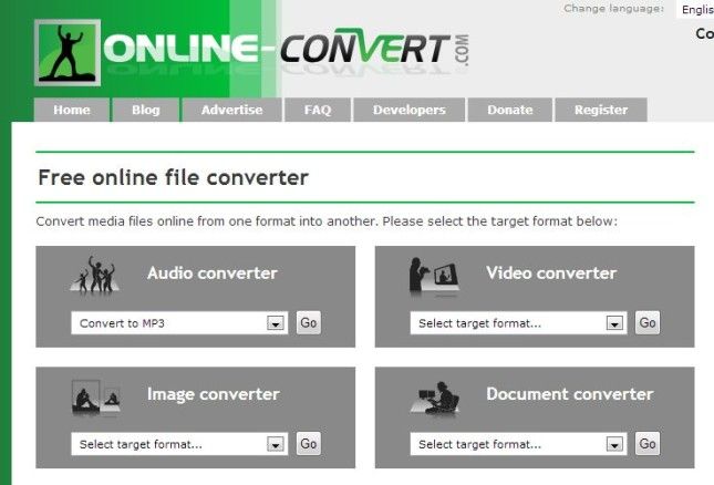 Como converter arquivos e músicas no site Online Convert