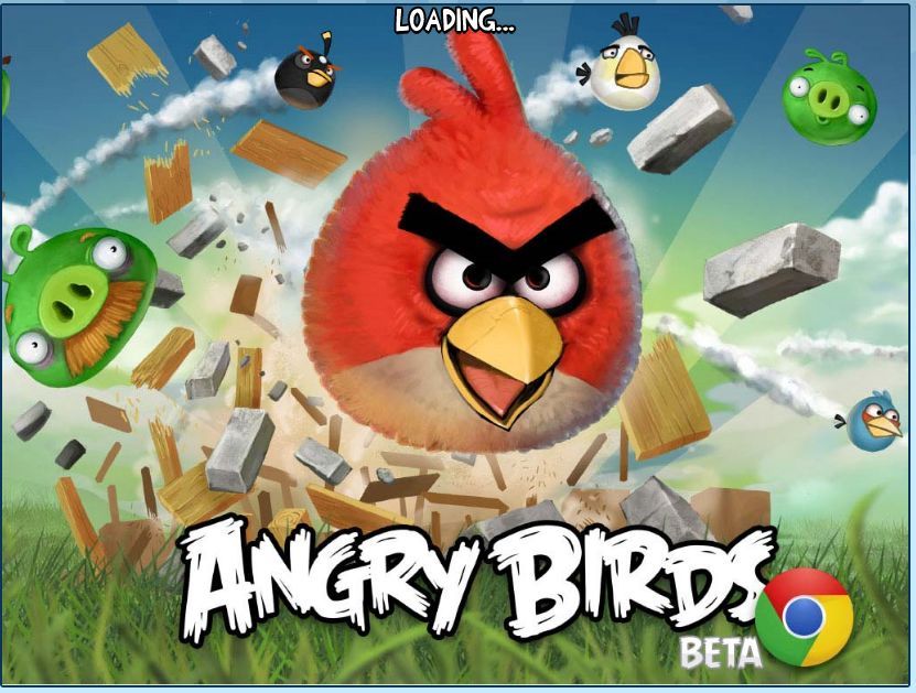 angry birds, chrome, jogar no pc, computador