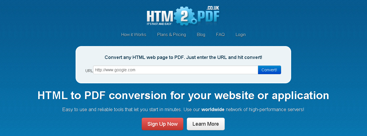converter html em pdf