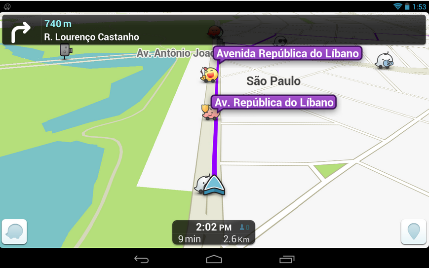 Planeje sua viagem com o aplicativo Waze 3