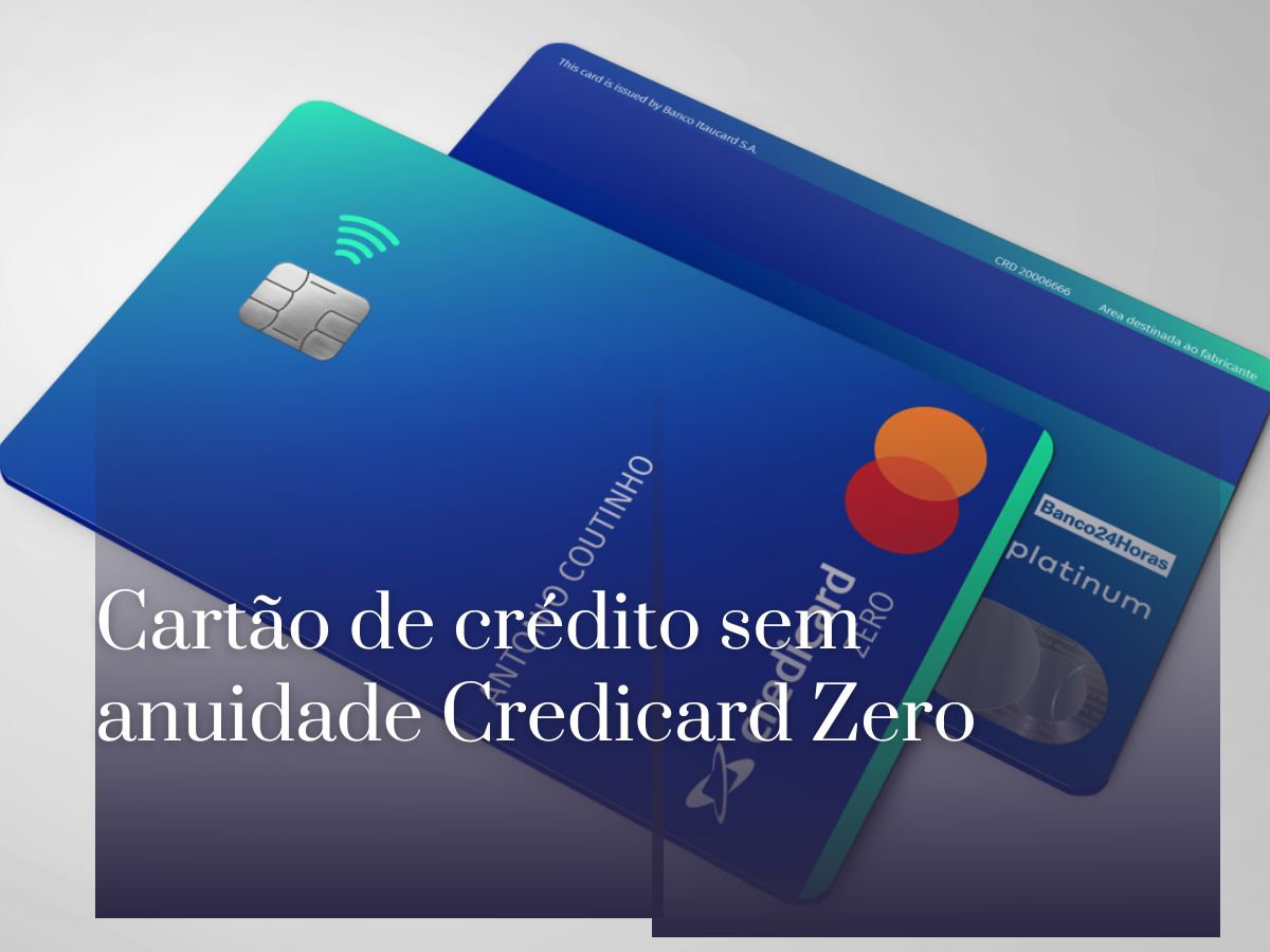 Cartão De Crédito Sem Anuidade Credicard Zero 5333